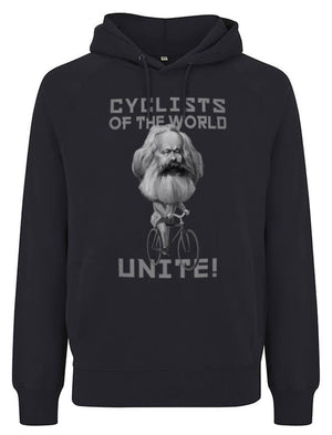 CYCLISTS OF THE WORLD UNITE! KARL MARX | HOODIE