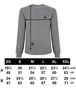 SCULPTURE OF THE THINKER ON HIS BIKE | SWEATSHIRT