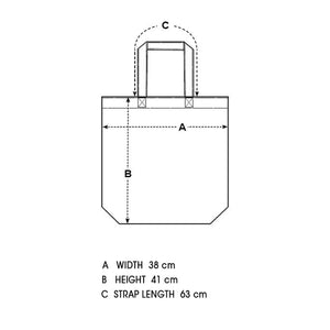 Panache Cycle Tote Bag Size Guide 