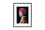 CYCLING ART | GIRL WITH A CHAIN EARRING
