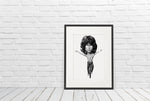 CYCLING ART | JIM MORRISON RIDING HIS BICYCLE