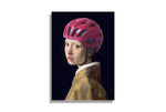 CYCLING ART | GIRL WITH A CHAIN EARRING