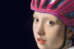 CYCLING ART | GIRL WITH A CHAIN EARRING