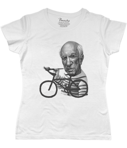 Pablo Picasso Women's Cycling T-shirt White