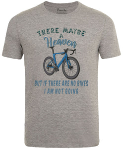 There Maybe a Heaven… Men's Cycling T-shirt Grey