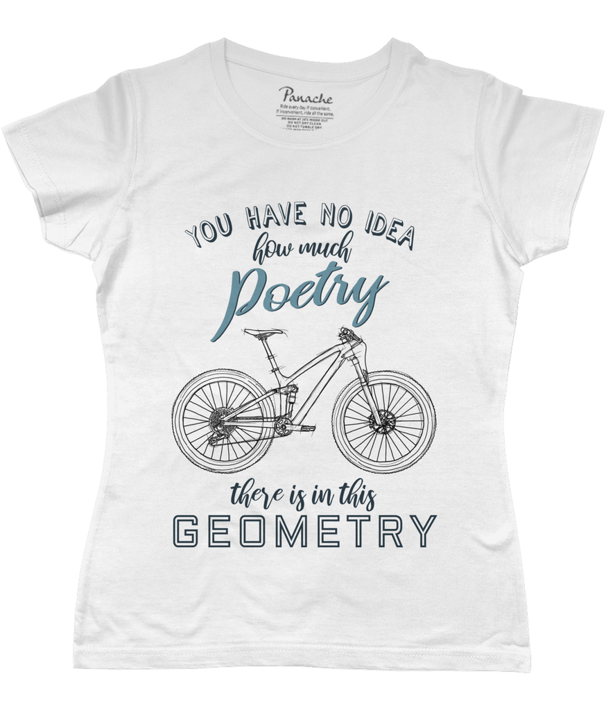 You Have No Idea… Mountain Bike Women's Cycling T-shirt White