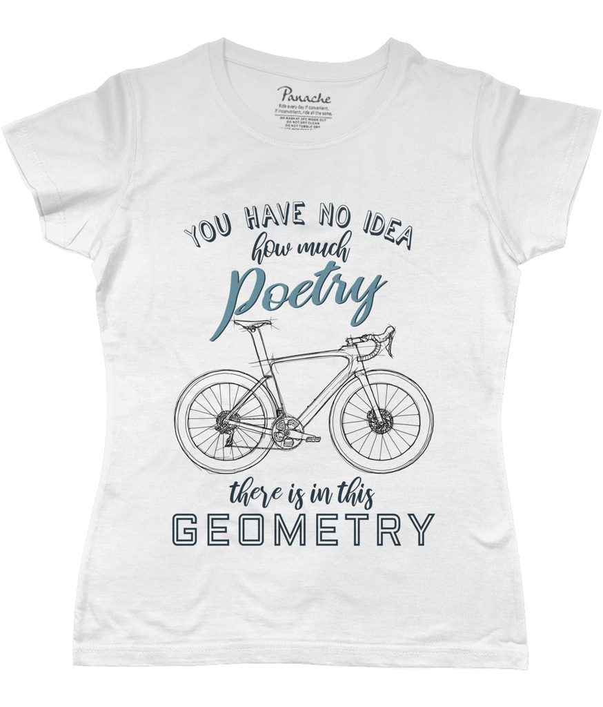 You Have No Idea… Road Bike Women's Cycling T-shirt White