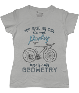 You Have No Idea… Triathlon Bike Women's Cycling T-shirt Grey