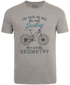 You Have No Idea… MTB Men's Cycling T-shirt Grey