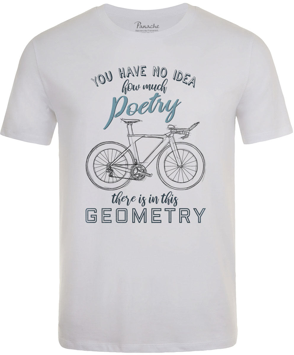You Have No Idea… TRI Bike Men's Cycling T-shirt White